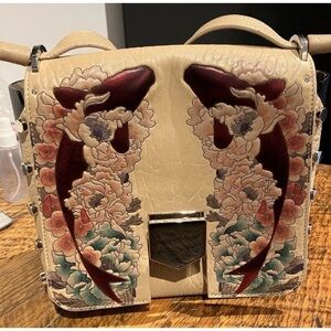 New Jimmy Choo Lockett Bag Limited Edition Koi Fish